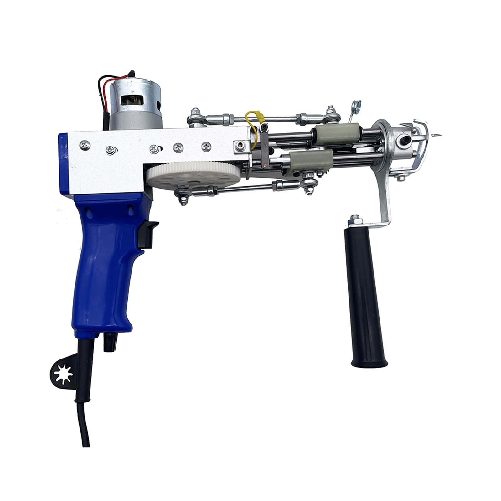 2 In 1 Tufting Gun Electric Carpet Hand-held Adjustable Weaving Flocking Machines Carpet Weaving Machine Carpet Loom Tools