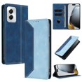 thumbnail image 1 of Funda FOXDOCK para Motorola Moto G Power 5G 2024 de Cuero Premium Bicolor con Ranuras RFID, Carcasa Tipo Billetera Antigolpes y Soporte Plegable, 1 of 6