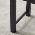 thumbnail image 6 of Outdoor Rattan Backless Bench, 46" Patio Garden Bench for Outdoor, All Wheather Outdoor Bench for Garden, Backyard, Porch, Black, 6 of 14