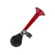 thumbnail image 4 of VIFERR 5 Colores Ciclismo Bicicleta Hooter Bicicleta portátil Air Horn Bugle Bulb Squeeze Ring 2.2inch(Rojo), 4 of 5
