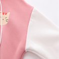 thumbnail image 4 of Bouanq Women Teen Girls Cat Hoodie Sweatshirt Cute Cat Ear Sleeping Cat Loose Casual Printed Pullover Sweatshirt, 4 of 7