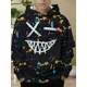 thumbnail image 3 of Ropa para niños, sudadera con capucha con estampado digital 3D de payaso aterrador de Halloween para niños, camisetas informales de poliéster de manga larga para primavera y otoño, ropa para niños, 3 of 5
