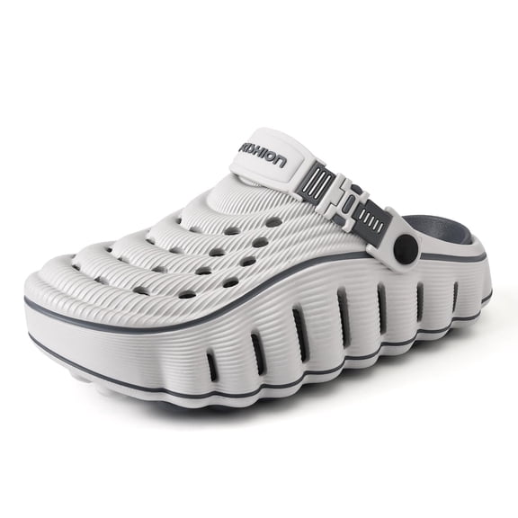 Zlinib Unisex Cloud Clogs Comfortable Lightweight Cushioned Arch Support Slip on EVA Mules Sandals for Men Women