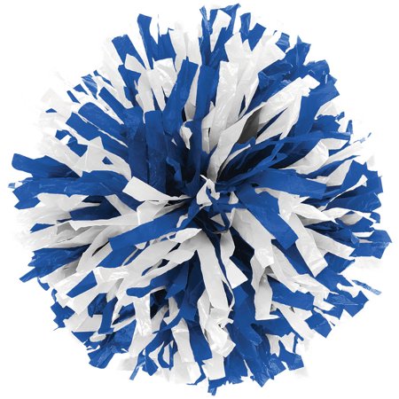 In-Stock Youth Cheerleading Pom Royal/Wht