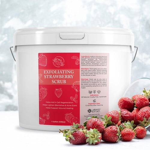 Exfoliating Strawberry Scrub - 128oz