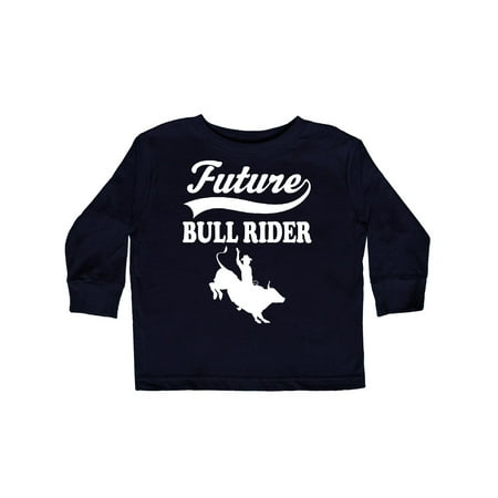 

Inktastic Future Bull Rider Rodeo Riding Gift Toddler Boy Girl Long Sleeve T-Shirt