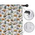 thumbnail image 4 of Blackout Kids Curtains,Cartoon Construction Vehicles Shovels Childrens Insulated Curtains Set Of 2,Bedroom Essentials,Toddler Room Decor 42"x54", 4 of 5