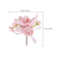 thumbnail image 6 of CTIRCHIU Artificial Flower Boutonnieres for Groom and Groomsmen Rustic Wedding Decorations and Accessories, 6 of 7