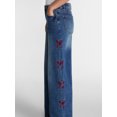 thumbnail image 4 of Madden NYC Women's Embellished Ultra 90s Jeans, Sizes 00-18, 4 of 6