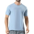 thumbnail image 2 of Paiwinds Men’s Raglan Sport Short Sleeve Tee Polyester-Spandex 4-Way Stretch,Casual Workout Gym Running,S-4XL 5 Colors, 2 of 7