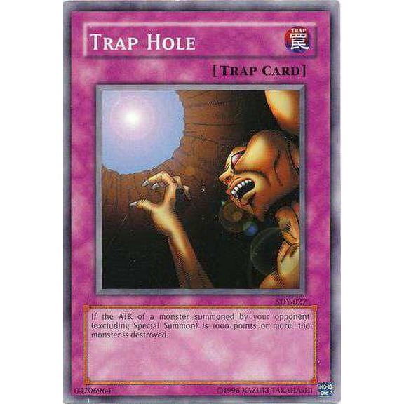 YuGiOh Starter Deck: Yugi Common Trap Hole SDY-027