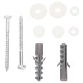 thumbnail image 4 of Iron ABS Toilet Bolts for Fastening Use 1Set Toilet Seat Bolts Replacement, 4 of 4