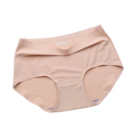 

YXGla Sexy Women Seamless Briefs Underwear Solid Color Breathable Knickers Panties