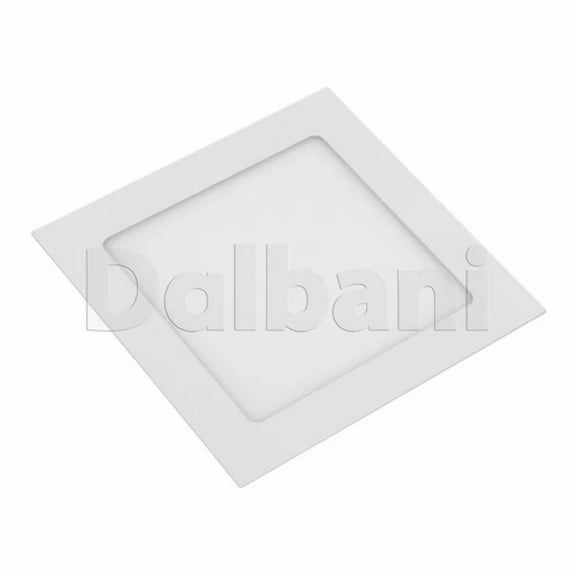 12W Led 3000K Recessed Square Down Ceiling Panel Light For Home Office Business