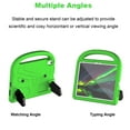 thumbnail image 4 of Nalacover Portable Heavy Duty Case for iPad 10th Generation 10.9" 2022, EVA Shockproof Armor Military Grade Lens Protection Case with Kids Friendly Handle Foldable Stand Bracket Case, Green, 4 of 10