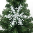 thumbnail image 6 of Fwttom Snowflake Decorations, 3 pcs 2.36" Christmas Tree Decorations Hanging Snowflakes, Snowflake Ornaments Set for Holiday, Party, Winter Wonderland Christmas Decorations Indoor, 6 of 8