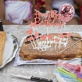 thumbnail image 3 of Glittered Rose Gold 18th Birthday Cake Topper, by Jxfwels, 3 of 5