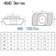 thumbnail image 2 of 100 Pcs 4040 Series M8 T Nuts, T Slot Nut Hammer Head Fastener Nut, Nickel Plated Carbon S, 2 of 5