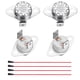 thumbnail image 1 of 2 Pcs KSD301 Termostato 250°C/482°F 20A Normalmente Cerrado N.C Interruptor de temperatura de disco ajustable con cable terminal para microondas, horno, cafetera, 1 of 5