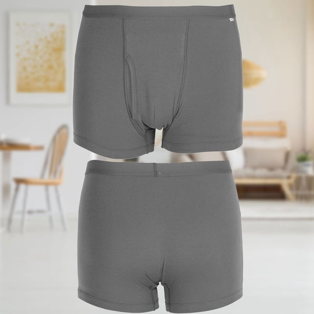 Pantalones de incontinencia para hombres, Pantalones de incontinencia lavables para hombres, ROPA Interior de Algodón reutilizable para incontinencia, agradible transpirable