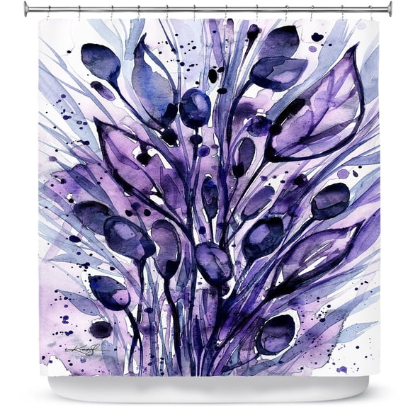 Shower Curtains 70" x 93" from DiaNoche Designs by Kathy Stanion - Organic Impressions 119