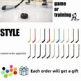 thumbnail image 5 of Mini Ice Hockey Sticks-27''/28''/29'' Left or Right Handed Hockey Stick,Sports Gift for Indoors,Outdoors,Training Ground for Kids,Junior（White,27IN,Left）, 5 of 8