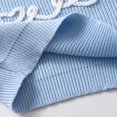 thumbnail image 6 of CAUYDY Toddler Baby Boy Girl Sweater Embroidered LOVE Outfits Long Sleeve Pullovers Fall Winter Clothes(L101-Blue,3-4 Y), 6 of 9