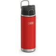 thumbnail image 2 of Thermos ICON Series Stainless Steel Vacuum Insulated Water Bottle w/ Spout, Crimson, 24oz, 2 of 7