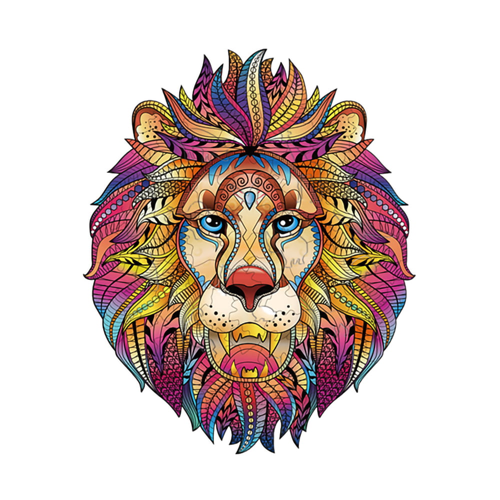 Lion Jigsaw Puzzle Game Toys Gift FamilyGame Teens Boys Girls Puzzle Game Puzzle Jigsaw Puzzles
