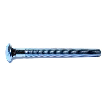 

5/8 -11 x 7 Zinc Plated Grade 2 / A307 Steel Coarse Thread Carriage Bolts CBS-790