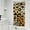 Gold and Black, variant on Gold and Black Of Leopard Print Shower Curtain 36"x72" ,Bathroom Decorative Shower Curtains Set with 12 Hooks,Modern Waterproof Washable Shower Curtain