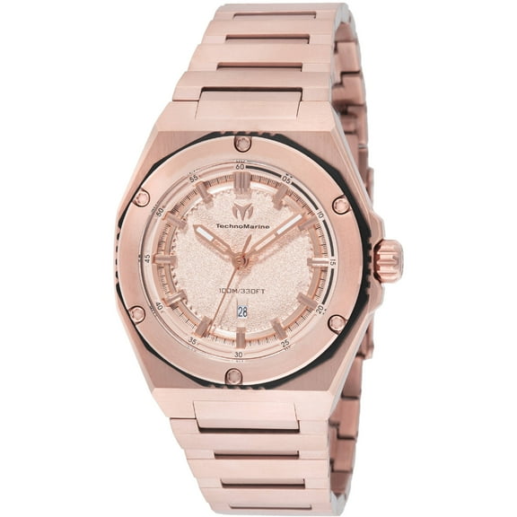 Technomarine TM-416058 Women's Coral Legacy Rose Gold Steel Watch