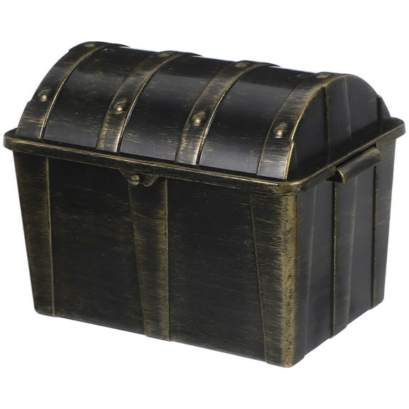 BESTSKY Pirate Treasure Chest Storage Box Retro Piggy Bank Kids Birthday Party Favors