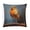 Pattern-1, variant on Pillow Cover Robin Bird Throw Pillow Covers 16"x16" Decoration for Sofa Couch Vintage Lovely Robin Sitting on Tree Branch Decorative Throw Pillow Covers