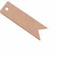 thumbnail image 1 of 100 Pieces Handmade Retro Baking Small Labels DIY Jewelry Materials Blank Hanging Tags Bookmarks Gift Cards, 1 of 5