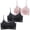 K, variant on Women's Strapless Bra Ice Silk Wireless Thin Comfort Seamless Transparent Back T-Shirt Bra - A/B/C/D/E/F/G/H/I/J/K/L/M/N/O/P/Q/R/S/T - M/L/XL/XXL/XXXL/XXXXL (K | XXL)