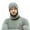 Gray, variant on Deepwonder Autumn Winter Beanie Knit Hat Scarf Set For Men Daily Knit Ribbed Cap Neck Warm & Soft Stylish Toboggan Skull Caps For Cold Weather 2 PCS