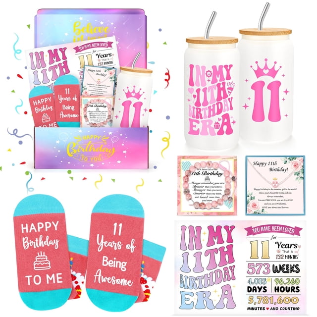 Regalos de cumpleaños para niñas de 11 años, regalo de cumpleaños para niñas de 11 años, regalo de moda para niñas de 11 a&