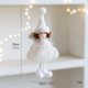 thumbnail image 1 of Muñeco de tela de decoración navideña, figura pequeña, colgante, alce de peluche, Papá Noel, muñeco de nieve, adornos para árbol de Navidad, 1 of 5