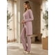 thumbnail image 4 of Conjunto Casual 3 Piezas Pantalón, Blusa y Cárdigan Cómodo y Elegante para Mujer, 4 of 5