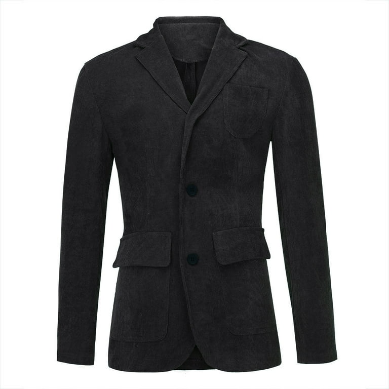 スーツ Vintage corduroy set up suit Black AO27 スーツ Vintage corduroy set up suit Black AO27 Generic Men's