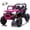 Pink, variant on Xuanlur 24V Ride On Toys for Big Kids, Electric Off-Road UTV Truck with Remote Control, Kids Ride on Cars for Boys Girls, LED, Power Display, Efficiency Battery, 4X100 Motors, Music, Pink