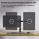 thumbnail image 5 of Soporte Doble Monitor VDDGRER Negro Ajustable para Pantallas hasta 27 Pulgadas 10kg, 5 of 7