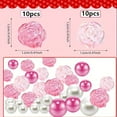 thumbnail image 5 of Pompotops 2024 New Valentine Day Vase Filler Pearl Vase Candy Pearl Filler Gel Beads Pink Decorative Filler, 5 of 8