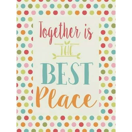 Together is Best Poster Print by Alli Rogosich (10 x
