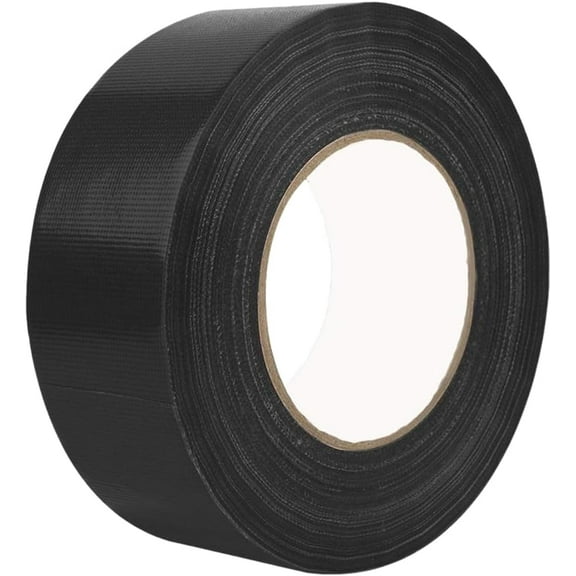 Floor Marking Tapes Vinyl Floor Tape Black Marking Non-Abrasive Splicing Safety for Social Distancing Gyms Athletics School Equipment Restaurants 1.2Inch x 32.8Ft