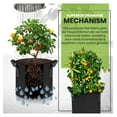 thumbnail image 5 of 12-Pack 7 Gallon Fabric Grow Bags, 300G Thickened Nonwoven Planters Pots, Aeration Fabric Pots with Handles, Nonwoven Fabric Bags Suitable for Vegetables Flowers Mushroom, 5 of 7