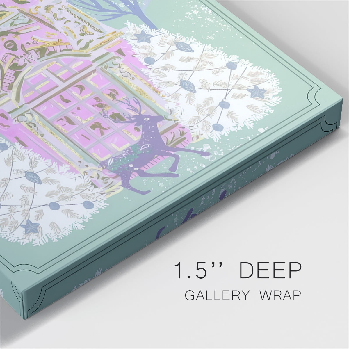 Winter Holidays I- Gallery Wrapped Canvas