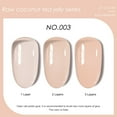 thumbnail image 4 of Mcolor Jelly Gel Nail Polish , 20 Colors Translucent Nude Pink Red Purple Green Transparent Nail Polish with 60 Sheer/Glossy Effects for Nail Salon DIY Home Christmas Holiday Gift, 4 of 5