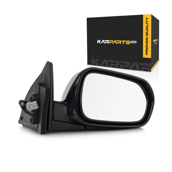 For Honda Accord Door Mirror 1999 2000 2001 2002 Passenger Side | Power | Non-Heated | Black | Sedan | Replacement For HO1321125 | 76200-S4K-A41ZB